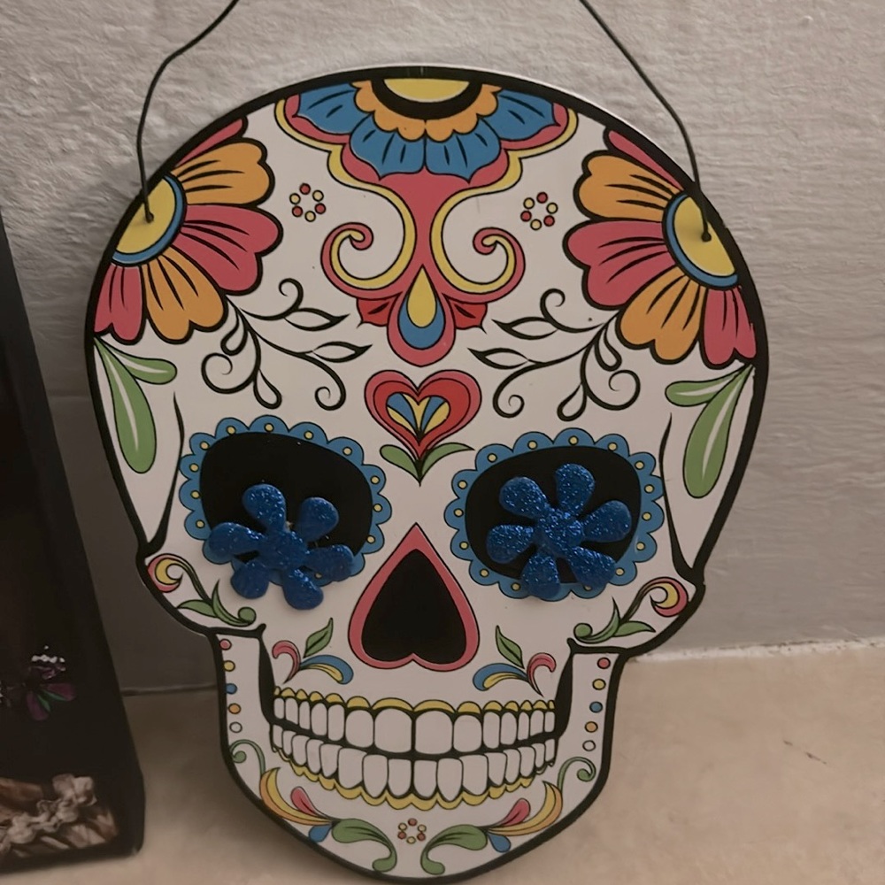 Pair of skeleton decor Day of the Dead and/or Halloween - Picture 3 of 4